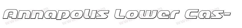 Annapolis Lower Cas字体转换